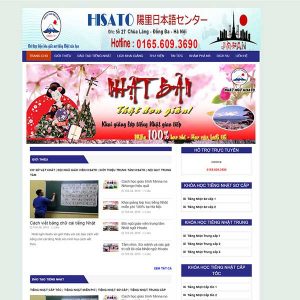 Website Trung Tâm Tiếng Nhật Ngoại Ngữ SBW46