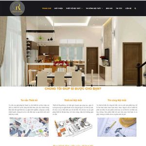 Website Thi Công Thiết Kế Nội Thất SBW103