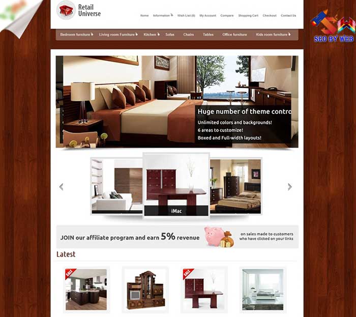 Thiết kế web nội thất