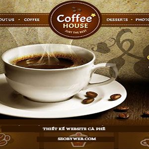 Thiết Kế Website Cà Phê