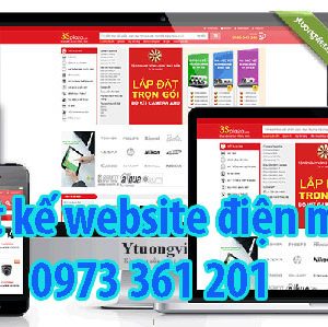 Làm Website Siêu Thị điện Máy
