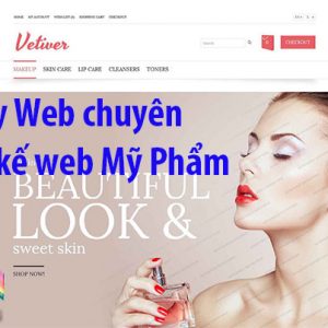 Thiết Kế Website Bán Mỹ Phẩm