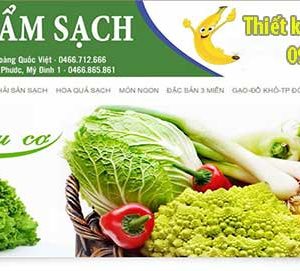 Thiết Kế Website Bán Thực Phẩm Sạch