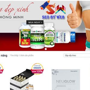 Thiết Kế Website Thực Phẩm Chức Năng