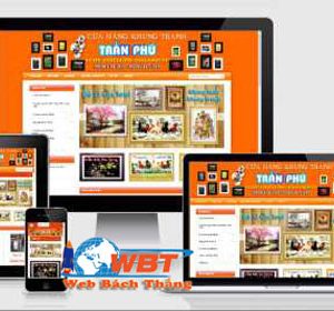 Thiết Kế Website Bán Khung Tranh ảnh Chuyên Nghiệp Uy Tín