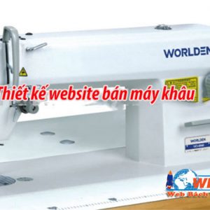Thiết Kế Website Bán Máy May
