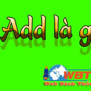 Add Là Gì Trên Facebook