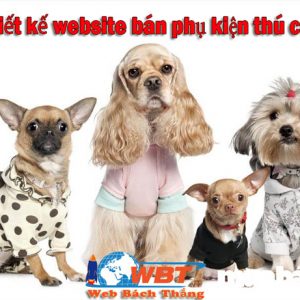 Thiết Kế Website Bán Phụ Kiện Thú Nuôi Tại Seo By Web