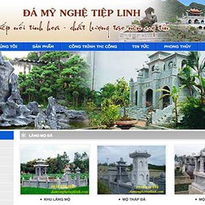 Thiết Kế Website đá Mỹ Nghệ Uy Tín