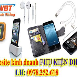 Thiết Kế Website Phụ Kiện điện Thoại Giá Rẻ