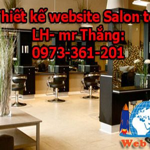 Thiết Kế Website Salon Tóc Chuyên Nghiệp