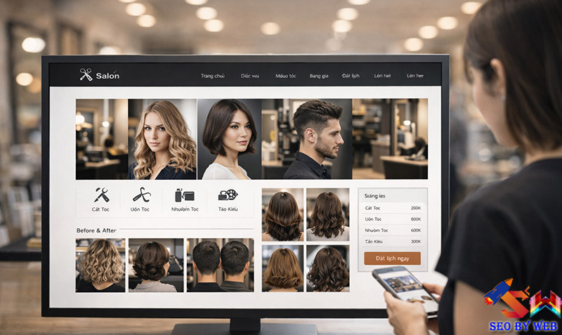 Vi Sao Salon Toc Can Thiet Ke Website Rieng