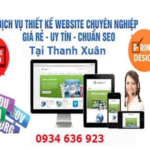 Thiết Kế Website Tại Thanh Xuân