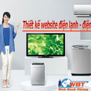Thiết Kế Website điện Lạnh – điện Tử Chuyên Nghiệp